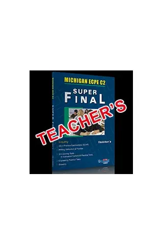 SUPER FINAL MICHIGAN ECPE TEACHER'S BOOK (2013 CHANGES)