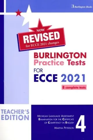 Revised Burlington Practice Tests for ECCE 2021 Book 4 Teacher's book