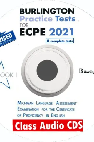 Revised Burlington Practice Tests for ECPE 2021 1 Class Cds