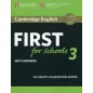 Cambridge English First for Schools 3 student's book with Answers