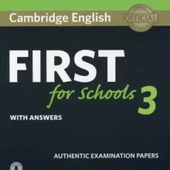 Cambridge English First for  Cambridge University Press 9781108380850