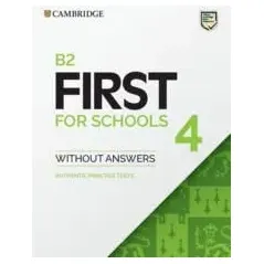 Cambridge B2 First for Schoo Cambridge University Press 9781108748056