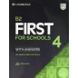 Cambridge B2 First for Schools 4 Self Study (student's book with Answers + Audio)