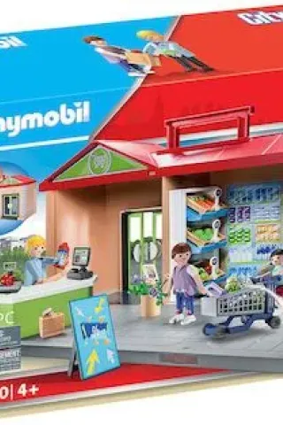 Playmobil City Life Βαλιτσάκι Παντοπωλείο 70320