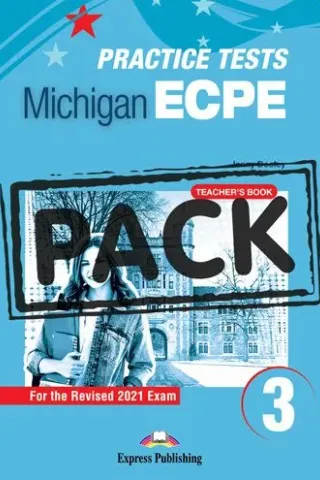 Practice Tests Michigan ECPE 3 for the Revised 2021 Exam Teacher's book (with DigiBooks App)