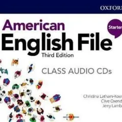 American English File Starter 3 Oxford University Press 9780194905886