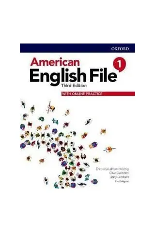 American English File 1 3rd Edition Student's book (+online practice)