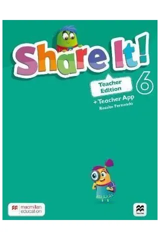 Share It 6 Teacher’s book with Teacher’s App