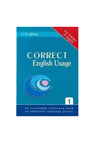 Correct English Usage 1 Grivas Publications 978-960-409-556-8