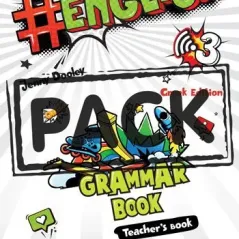 Hashtag English 3 Grammar Teacher's Book (with Grammar Student's DigiBooks App)