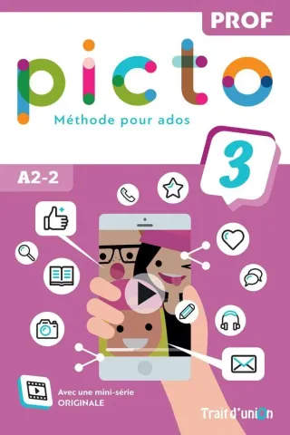 Picto 3 Α2.2 Professeur Trait D'Union 9789606241611