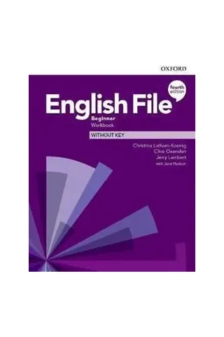 English File 4th Edition Beginner Workbook