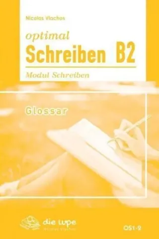 Optimal Schreiben B2 Glossar