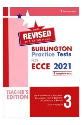 Revised Burlington Practice Tests for ECCE 2021 Book 3 Teacher's book