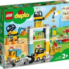 Lego Duplo Tower Crane & Construction για 2+ ετών 10933 Lego 10933