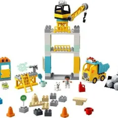 Lego Duplo Tower Crane & Construction για 2+ ετών 10933 Lego 10933