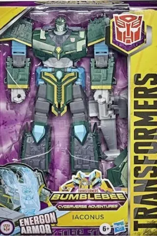 Hasbro Transformers Bumblebee Cyberverse Adventures Ultimate Iaconus E7114