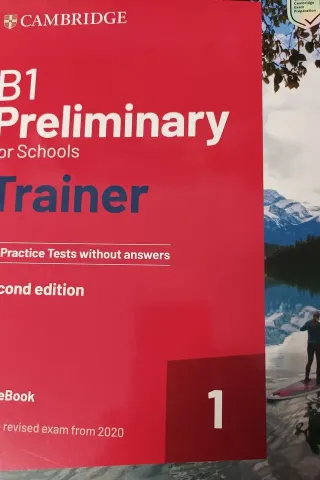 PET Preliminary for Schools Trainer B1 Student's book (+Audio +Ebook) 2022