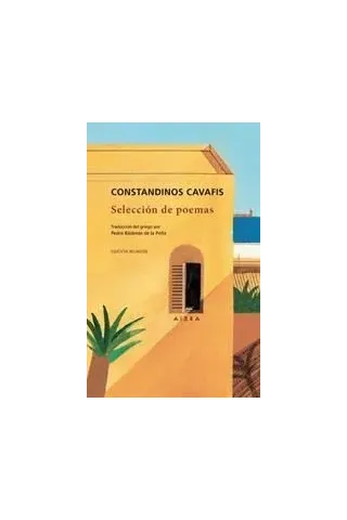 Selección de poemas Constandinos Cavafis 978-618-5369-12-5