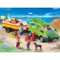 Playmobil Family Fun 4144 Oικογενειακό βαν με βάρκα και τρέιλερ για 4+ ετών