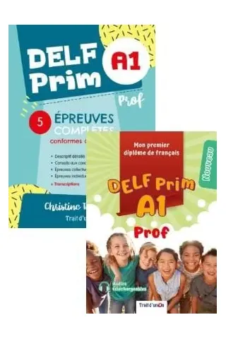 Nouveau DELF Prim A1 + 5 Epreuves Completes Professeur