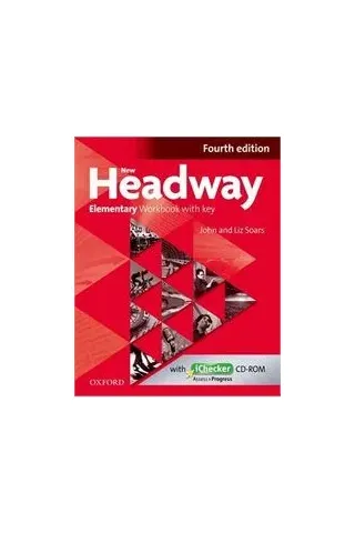 NEW HEADWAY 4TH EDITION ELEMENTARY WORKBOOK WITHOUT KEY +iCHECKER CD-ROM 2019