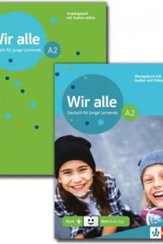 WIR ALLE A2 UBUNGSBUCH (+ ONLINE AUDIO + KLETT -BOOK APP) UND TRAININGSHEFT (SET)