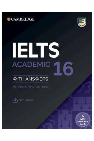 CAMBRIDGE IELTS 16 ACADEMIC SELF STUDY PACK (+ DOWNLOADABLE AUDIO)