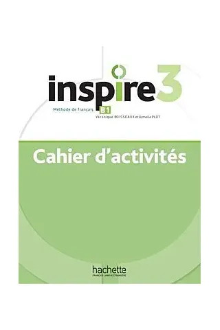 Inspire 3 Cahier + Audio en Telechargement Hachette 9782017133469