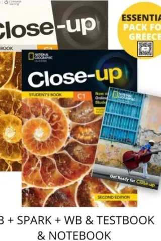 Close up C1 Essential Pack for Greece 2nd edition (Student's book + Spark +Workbook + Testbook + Notebook)