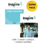 Inspire 4 Super Pack (Livre + Cahier + Lexique + Cadeau Surprise)