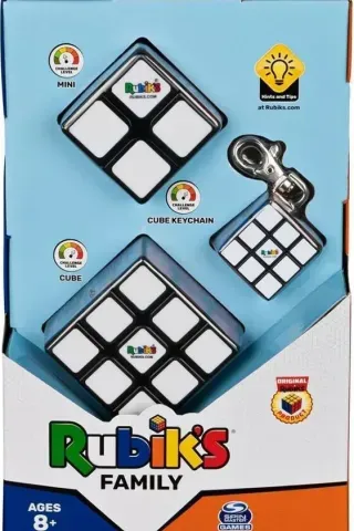 Spin Master Rubik's Cube Family Pack 3 τμχ 8+ Ετών