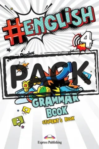 Hashtag English 4 Grammar Book (with Grammar Book App) (Int.)