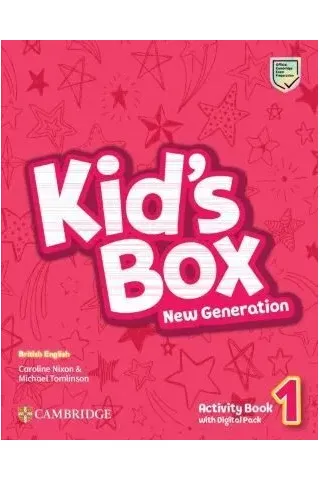 Kid's Box New Generation 1 Activity book (+Digital Pack)