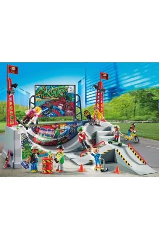 Playmobil City Action Πάρκο Skater 70168