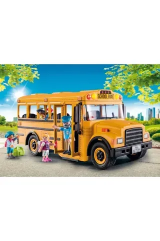 Playmobil City Life Σχολικό λεωφορείο με μαθητές 70983