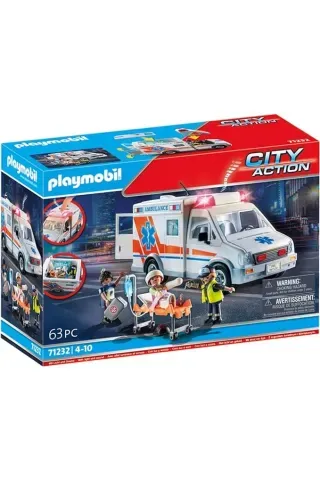 Playmobil City Action Ασθενοφόρο 71232 Playmobil 71232
