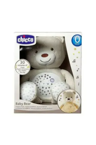 Chicco Baby Bear από Ύφασμα με Λευκούς Ήχους και Φως για Νεογέννητα 80153
