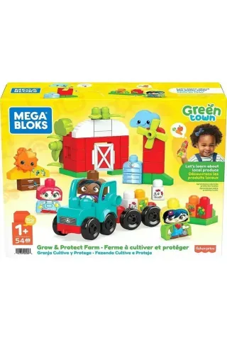 Fisher Price Mega Bloks Green Town Grow and Protect Farm HDL07