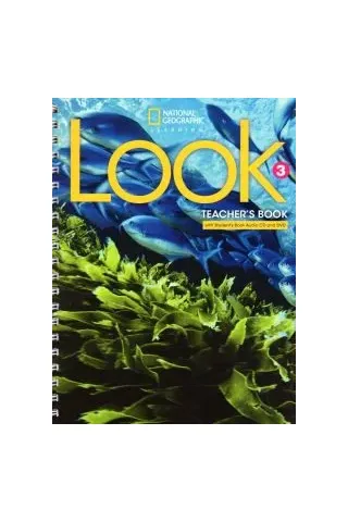Look 3 Teacher's book +Audio CD+DVD National Geographic 9781337915090