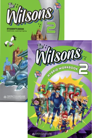 The Wilsons 2 Student's book and hybrid Workbook Pack
