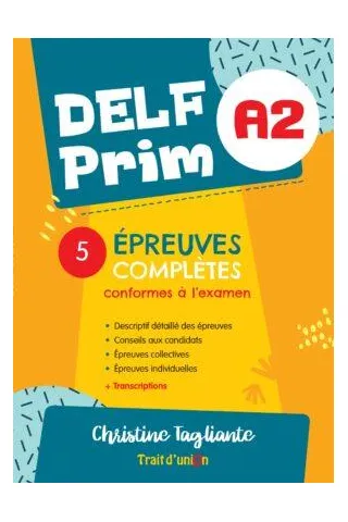 DELF Prim A2 5 Epreuves Completes