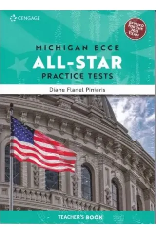 Michigan ECCE ALL STAR Practice Tests 1 (+Glossary) TEACHER'S 2021 9781473787766