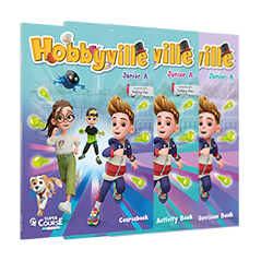 Hobbyville Junior A Πακέτο + Revision SuperCourse Hobby-a-rev-pack