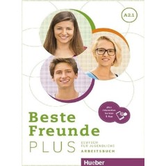 Beste Freunde Plus A2.1 Arbeitsbuch  +Plu Hueber Hellas 9783195810524