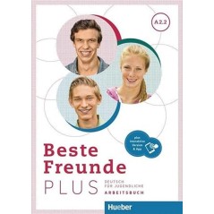 Beste Freunde Plus A2.2 Arbeitsbuch  +Plu Hueber Hellas 9783196510522