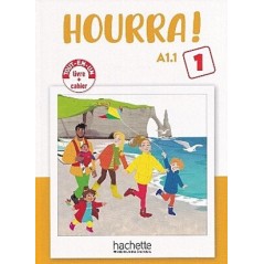 Hourra Tout en un 1 Livre d'Eleve + Cahier Hachette 9782017211778