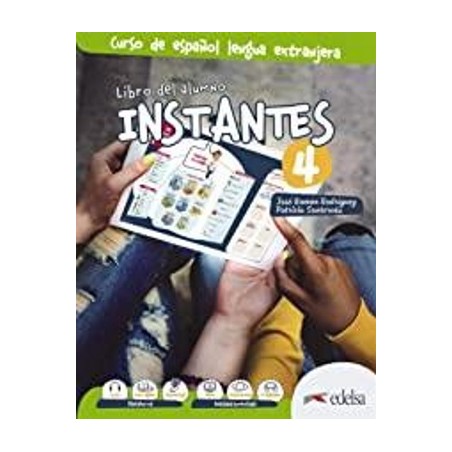 Instantes 4 Libro del Alumno Pack Griego Edelsa 9788490999107