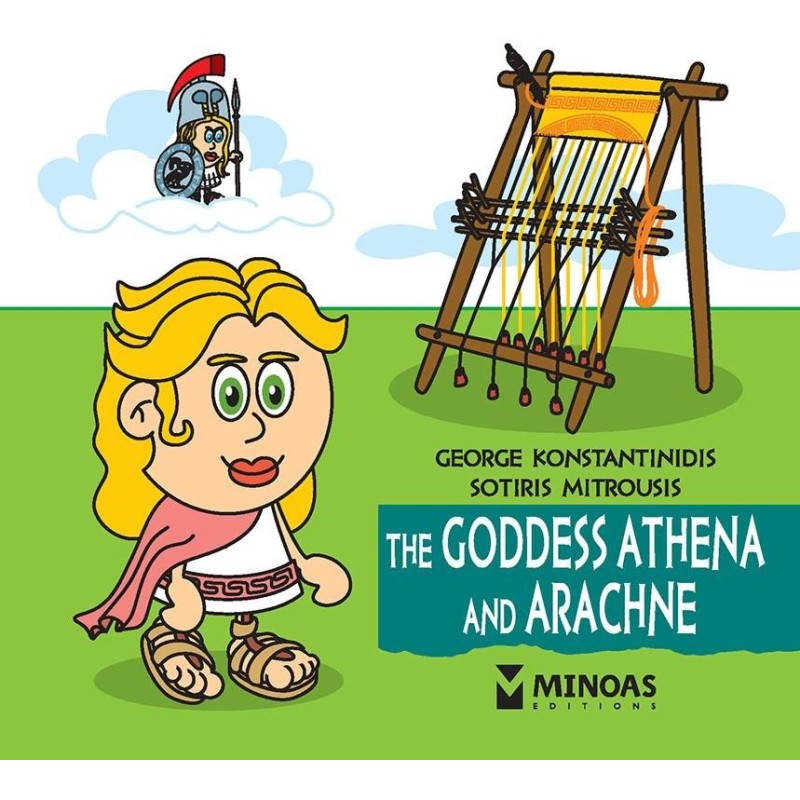 The goddess Athena and Arachne