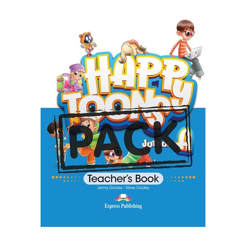 HappyToons Junior A Teacher's Book (with DigiIWB & posters)